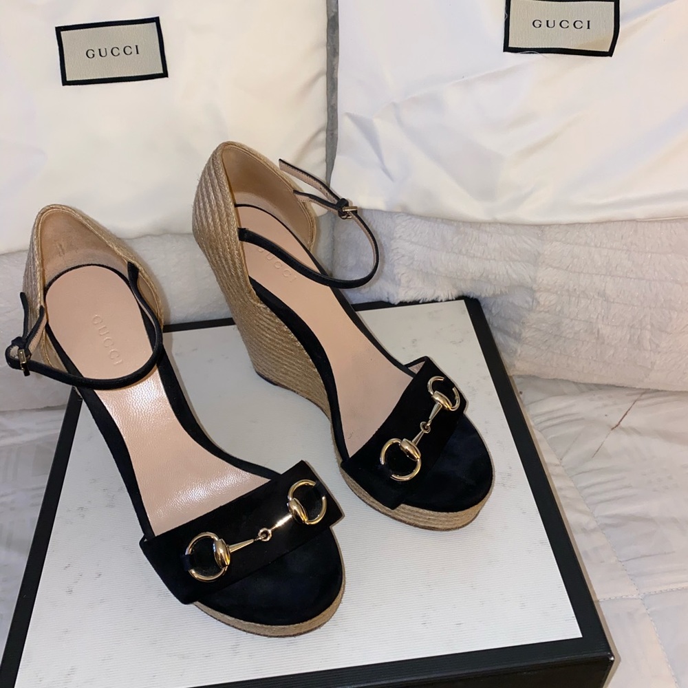 COPY - Gucci Carolina Wedge 85MM